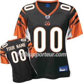 Maillot Femme Cincinnati Bengals Personnalisé Noir